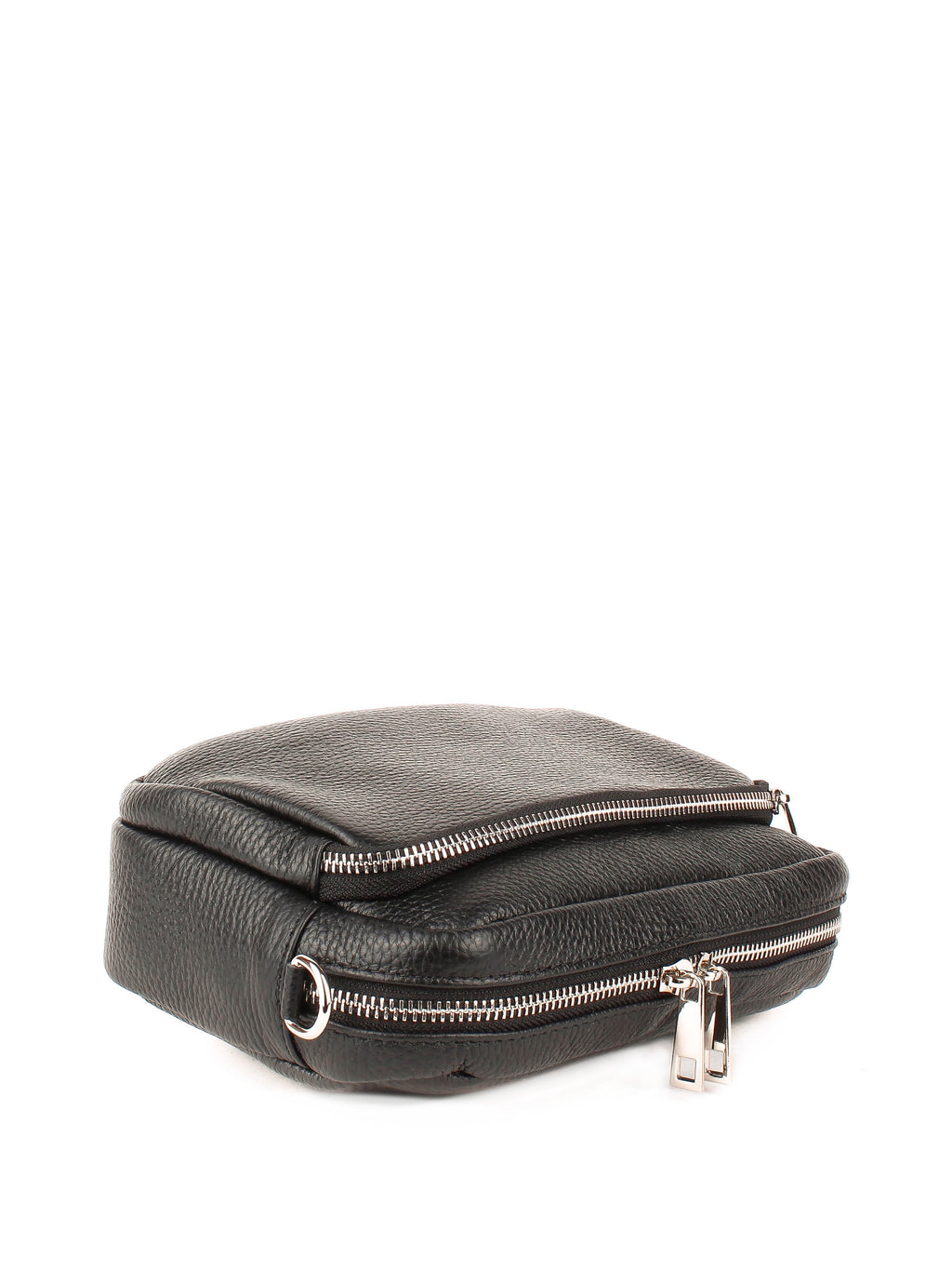 Bandolera de piel italiana Negro 3227-05-32