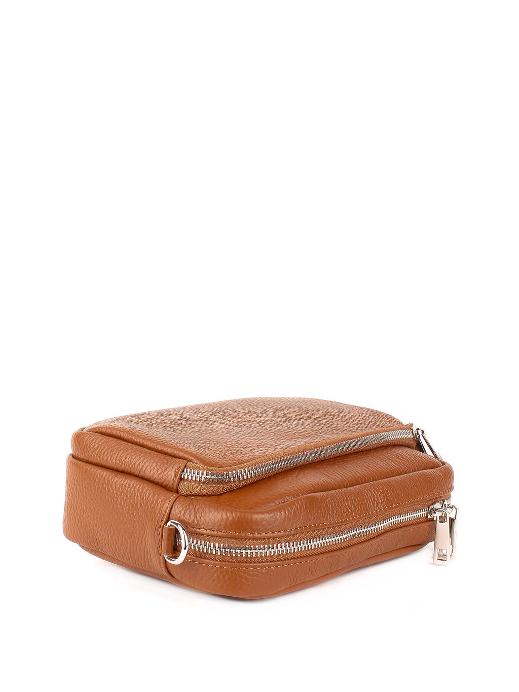 Bandolera de piel italiana Rojo 3227-45-32