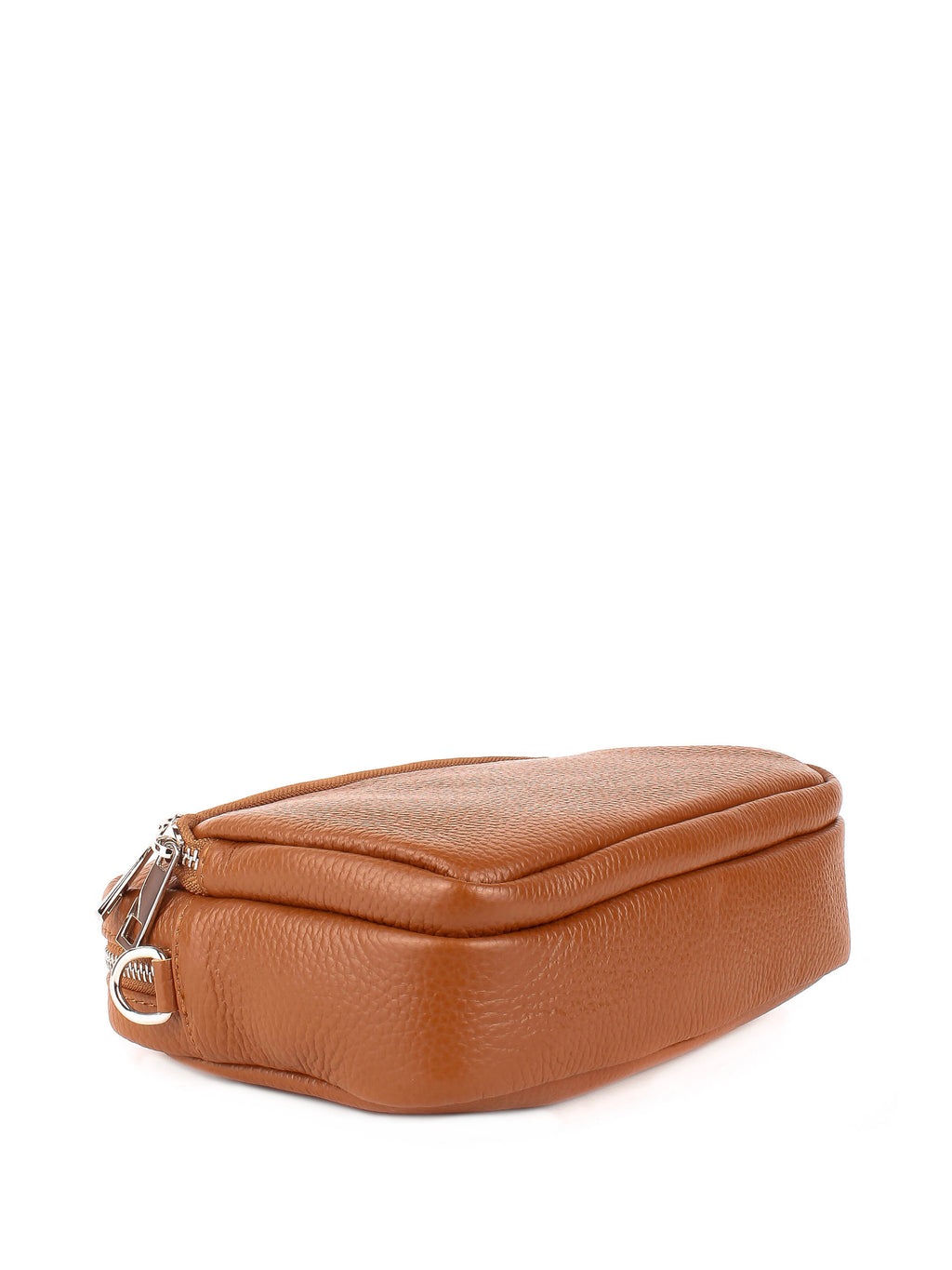 Bandolera de piel italiana Rojo 3227-45-32