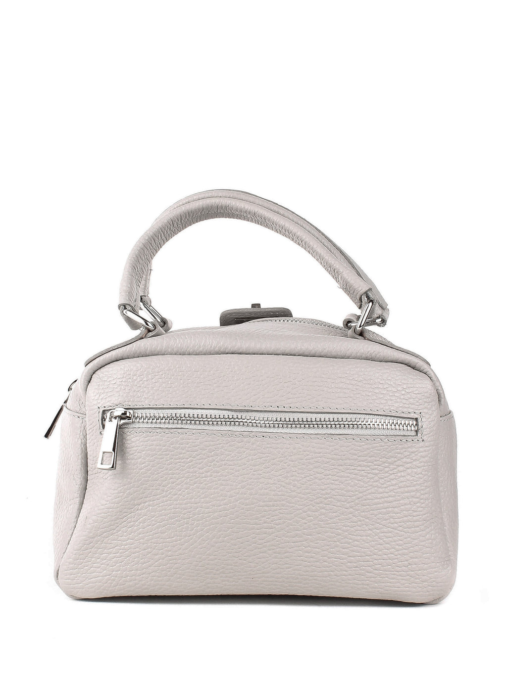 Bolso de mano de piel italiana ARMSTRONG Gris