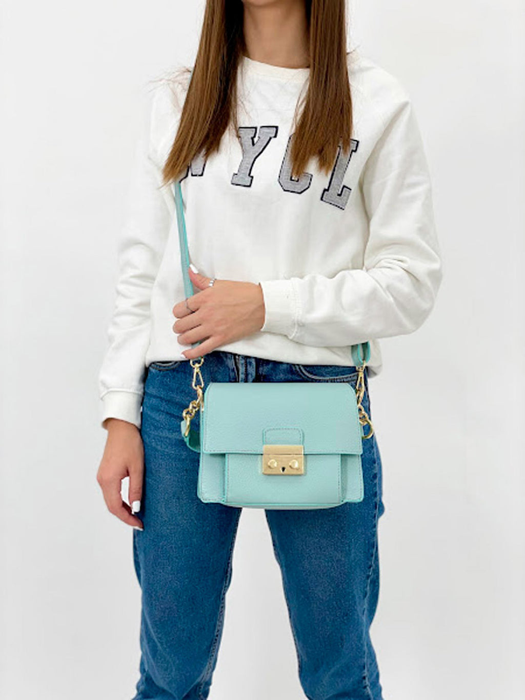 Bandolera TONICA Turquesa