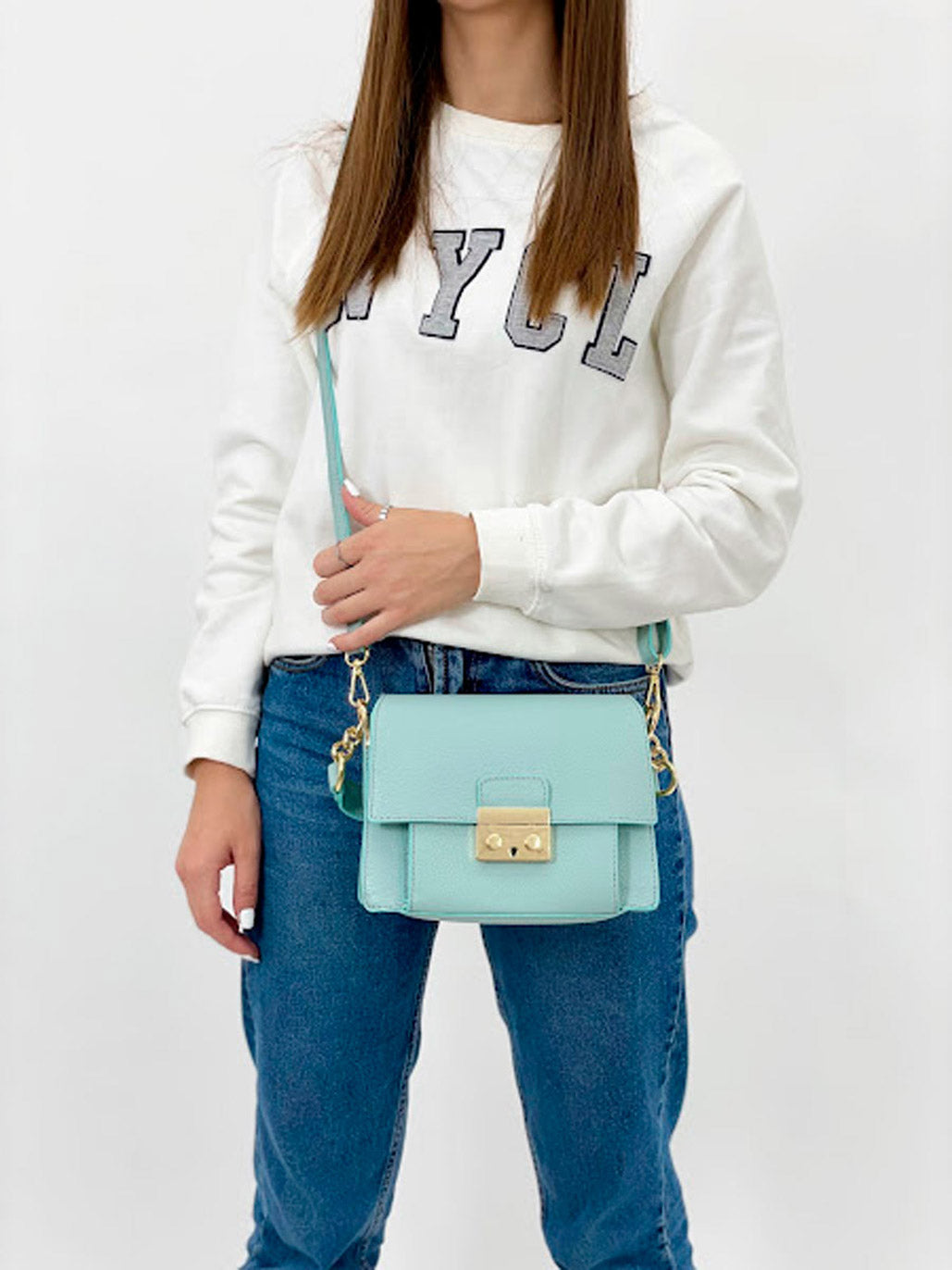 Bandolera TONICA Turquesa