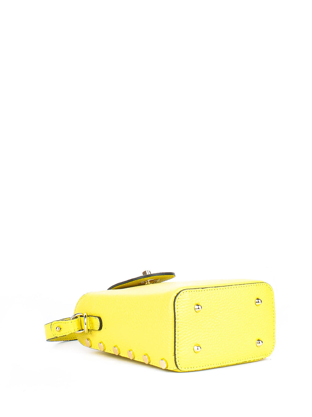 Bandolera de piel italiana Amarillo 8811-15-32
