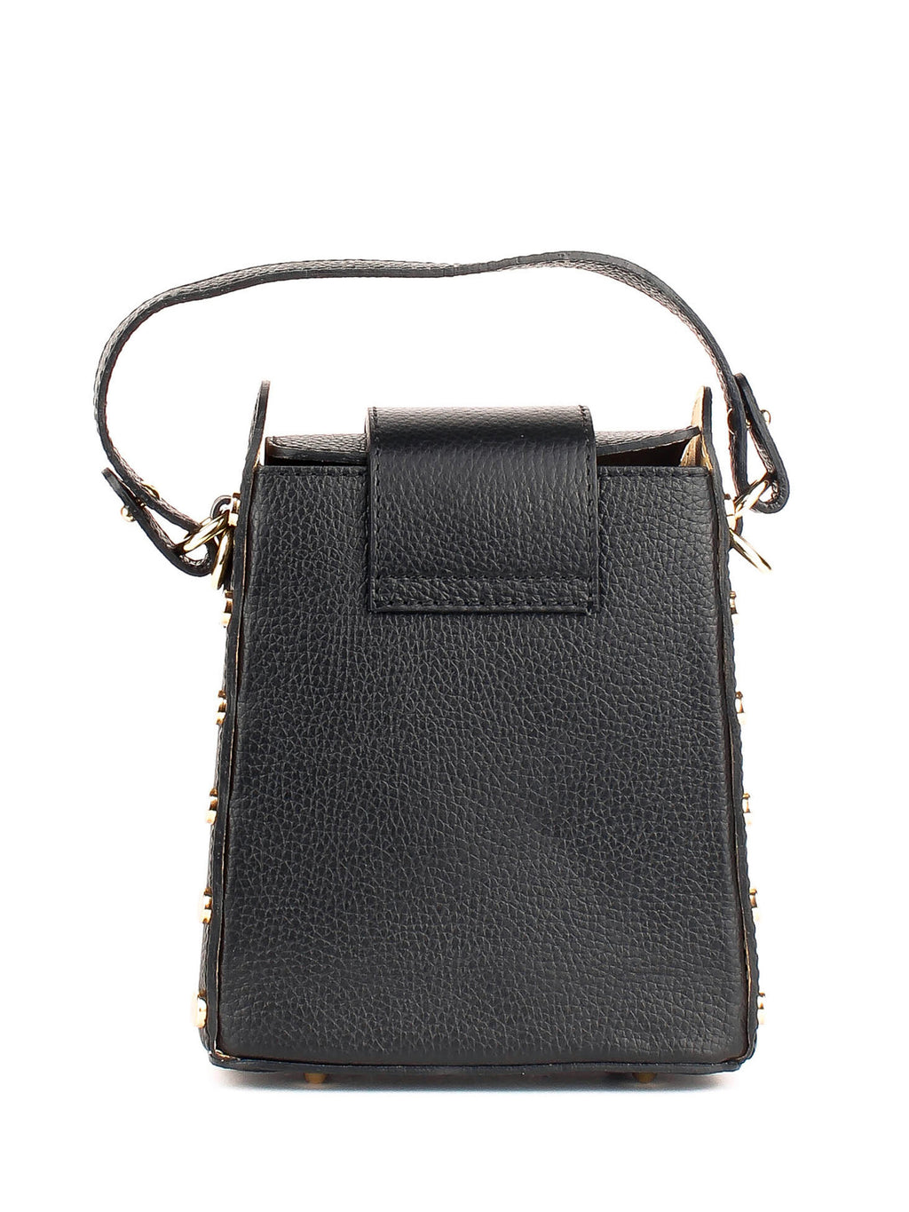 Bandolera de piel italiana Negro 8811-05-32