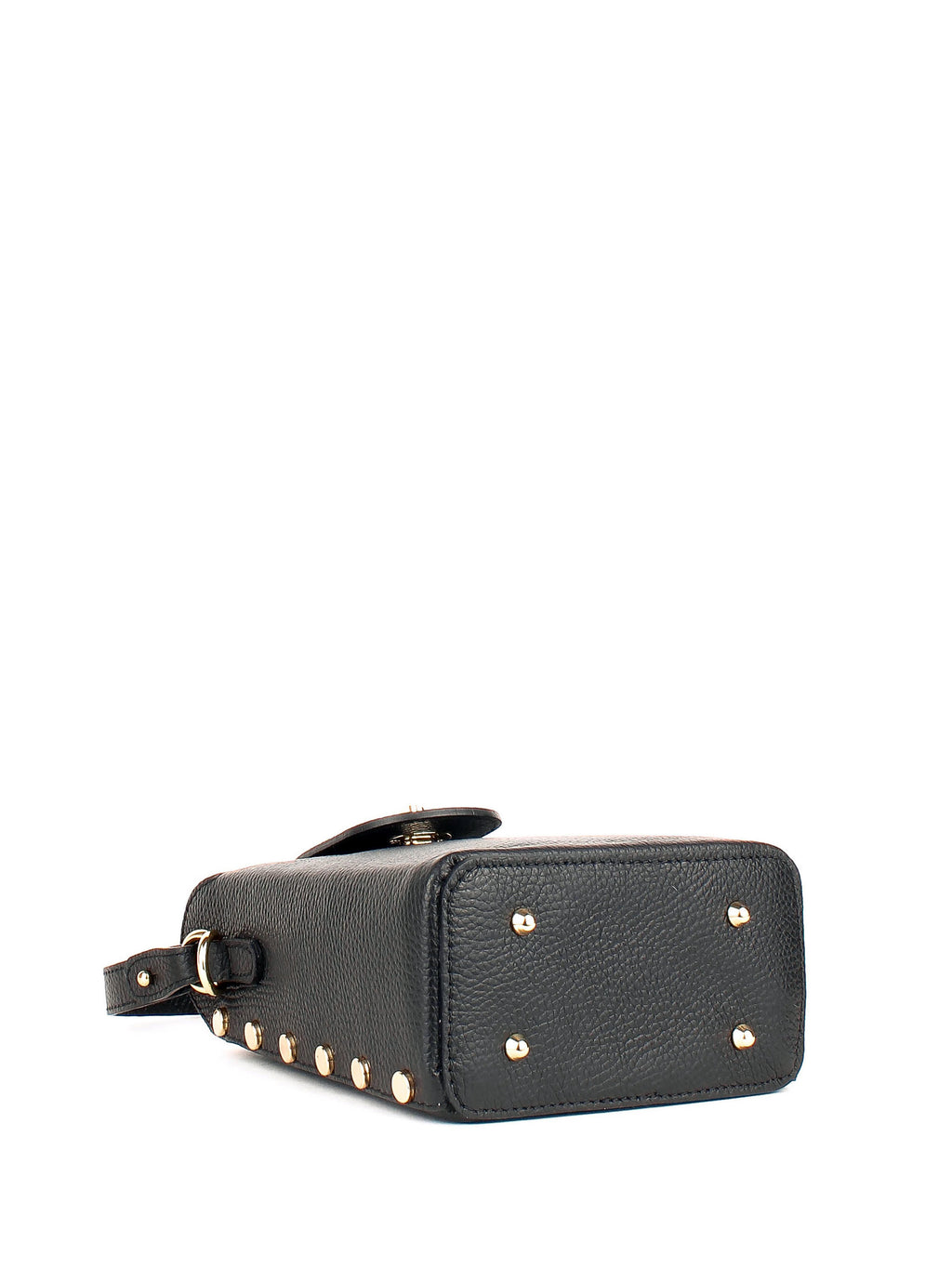 Bandolera de piel italiana Negro 8811-05-32