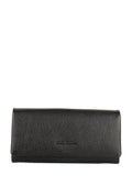 Bandolera de piel italiana Negro 163-01