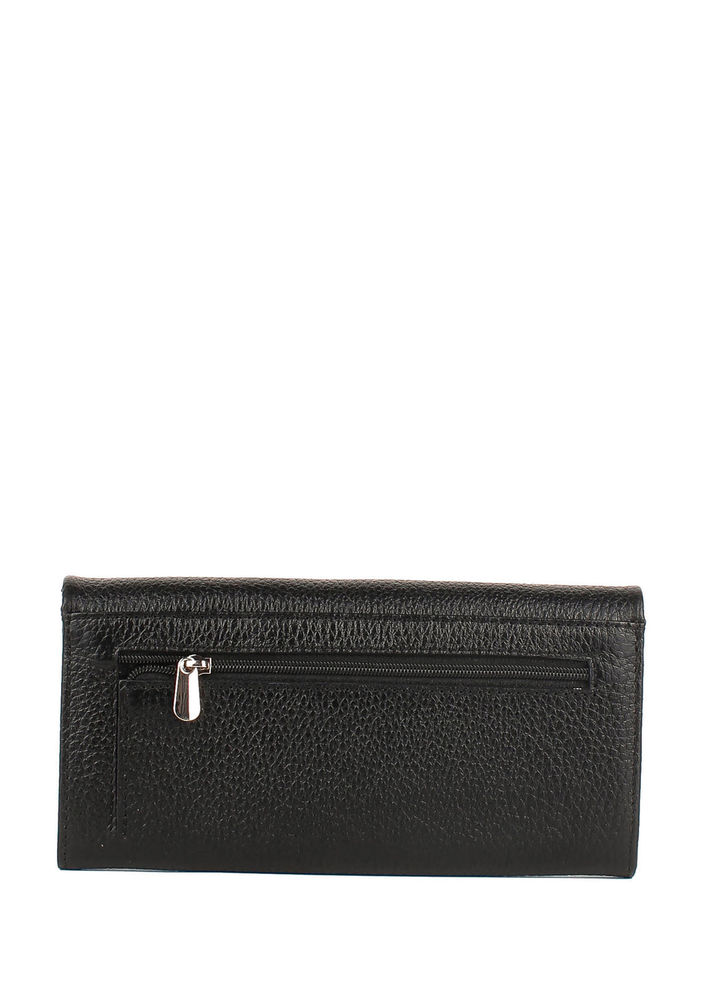 Bandolera de piel italiana Negro 163-01