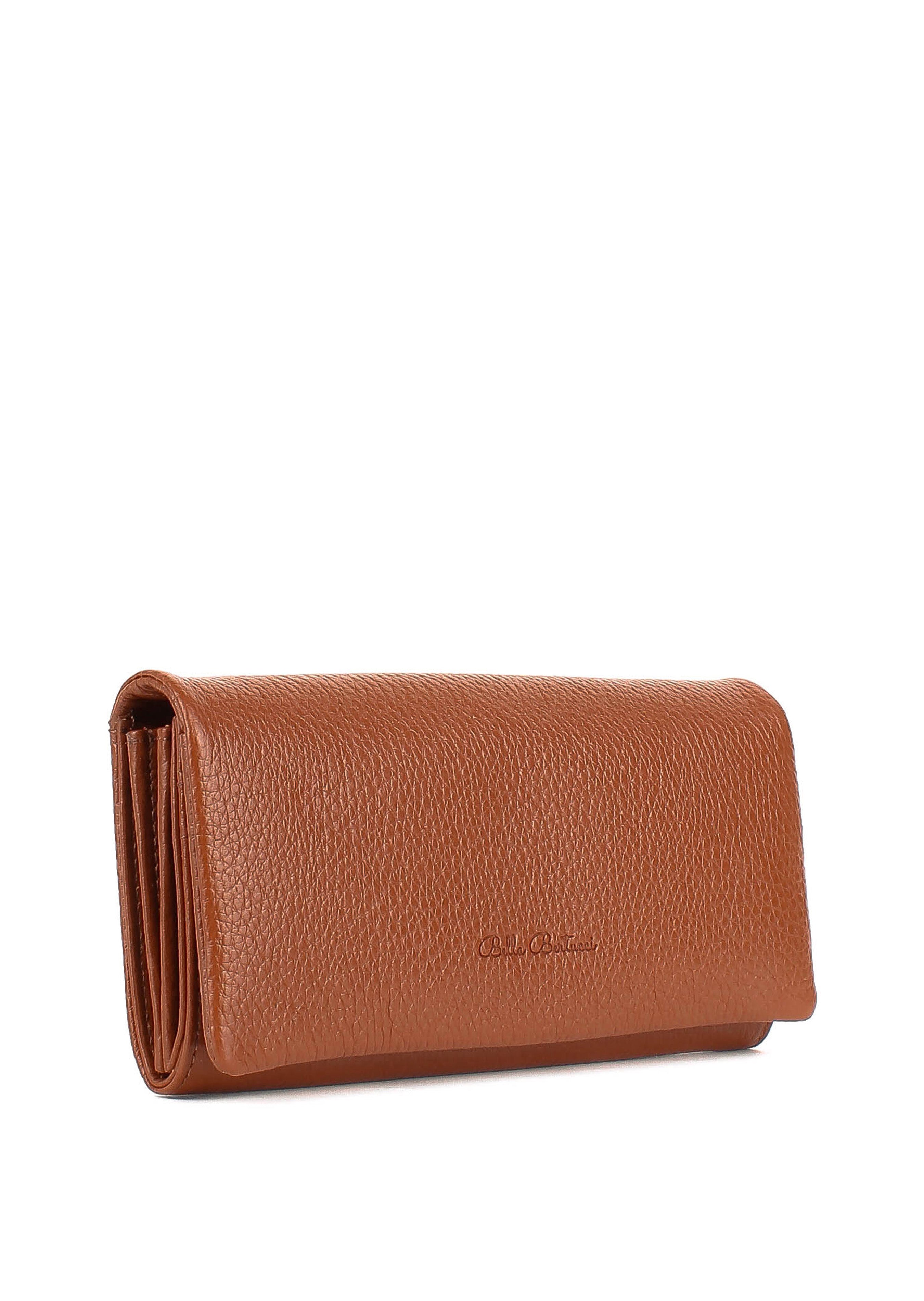 Bandolera de piel italiana Rojo 163-5