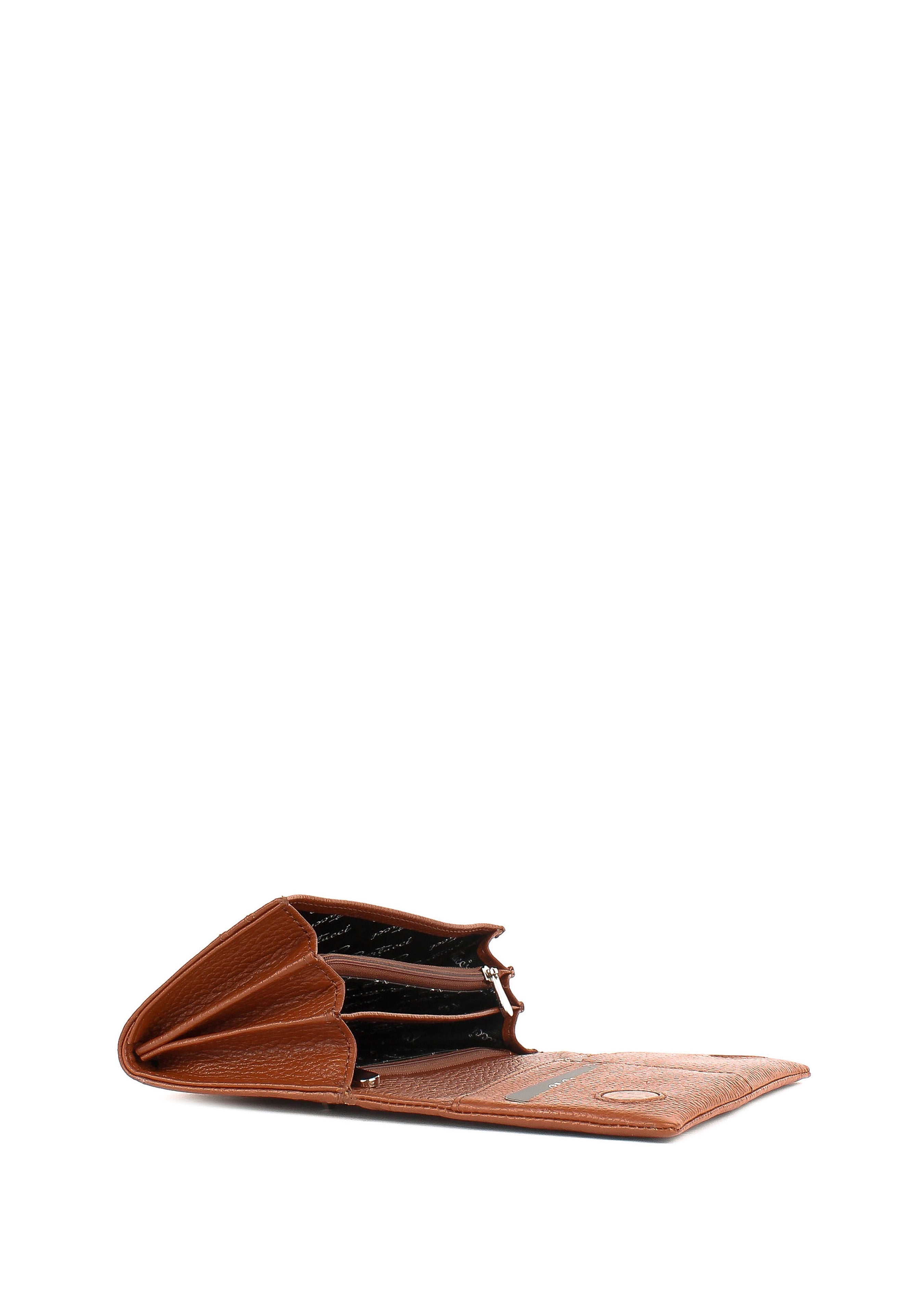 Bandolera de piel italiana Rojo 163-5