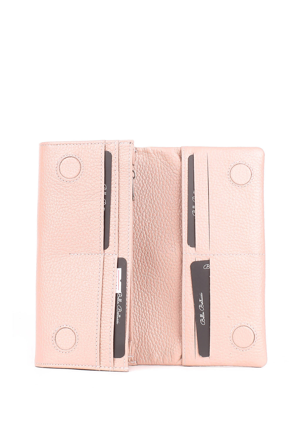 Bandolera de piel italiana Polvoriento 163-606