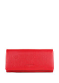 Bandolera de piel italiana Rojo 163-4