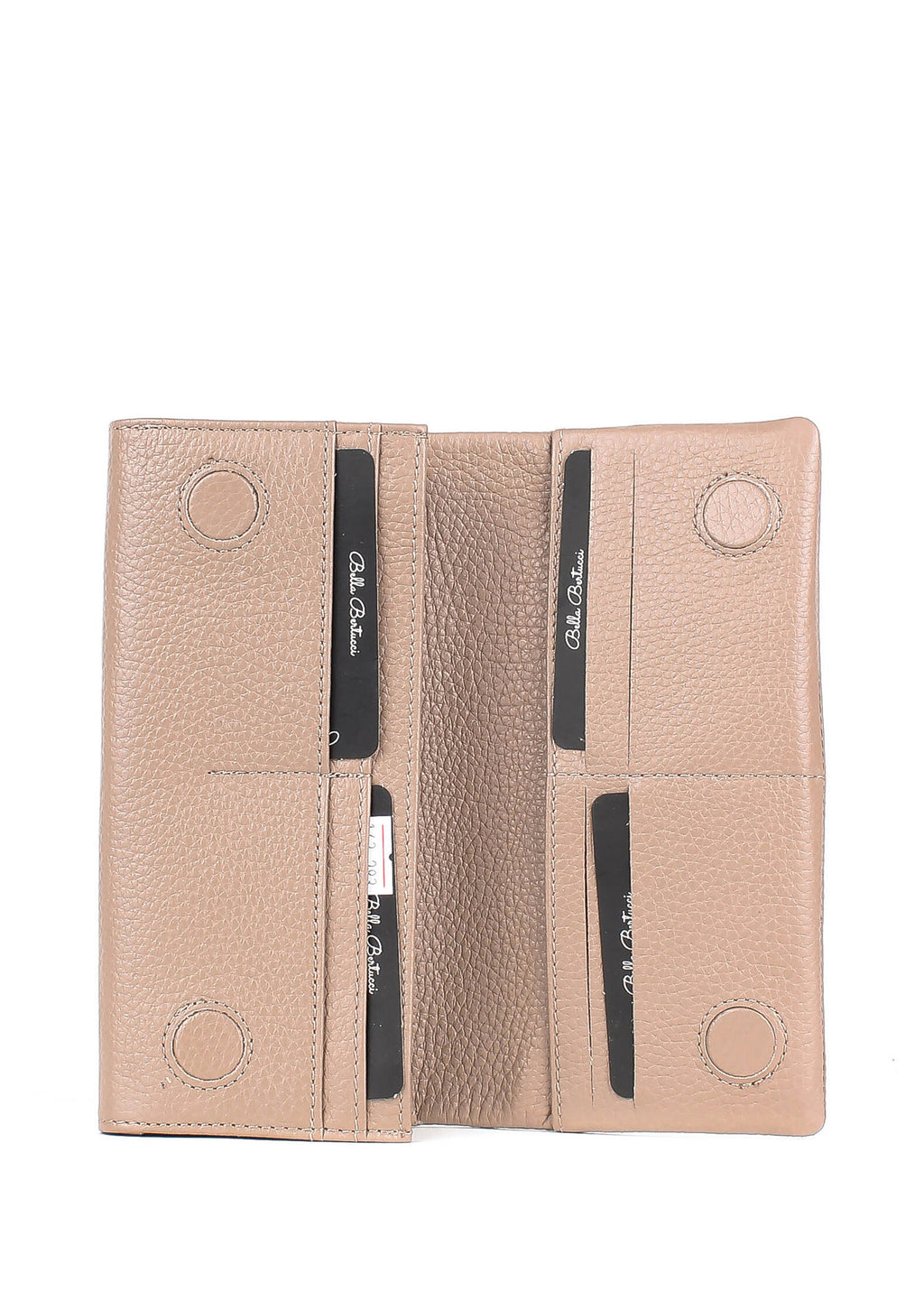 Bandolera de piel italiana Gris 163-283