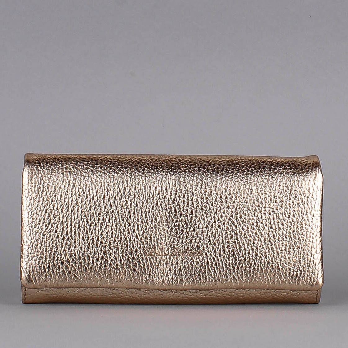 Bandolera de piel italiana Amarillo 163-674