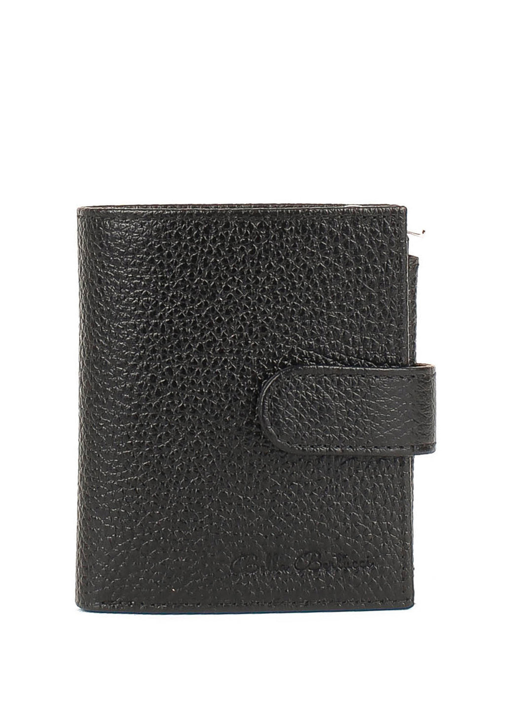 Bandolera de piel italiana Negro 166-01