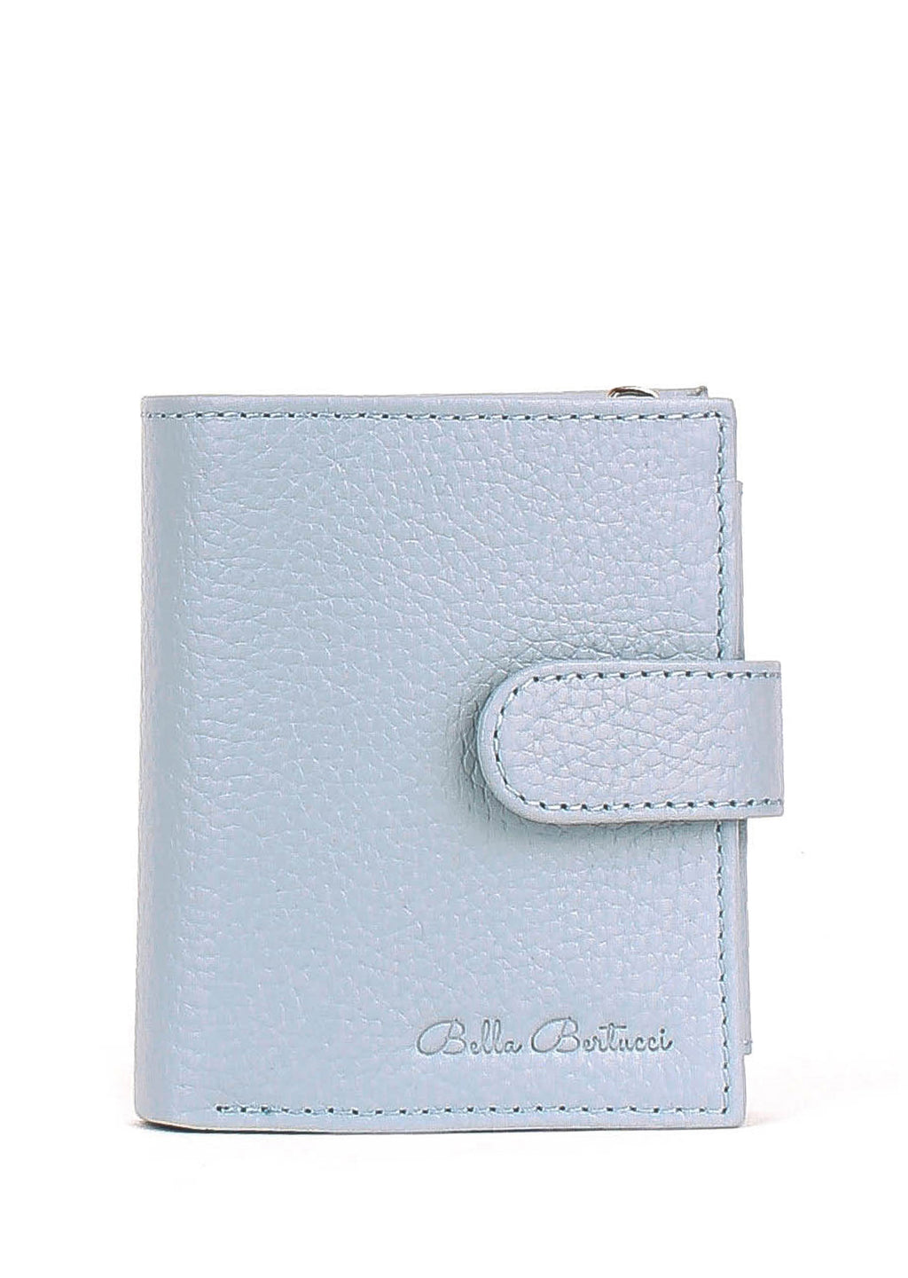 Bandolera de piel italiana Блакитний 166-690