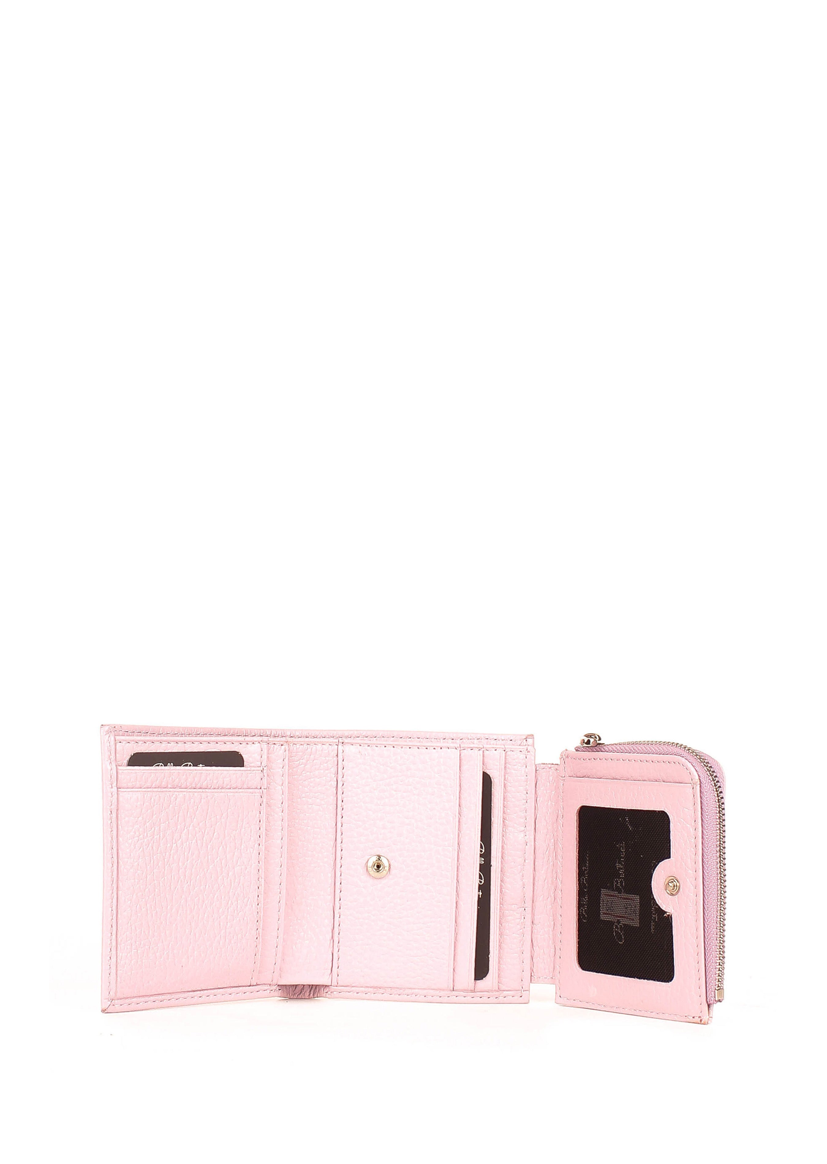 Bandolera de piel italiana Morado 166-934