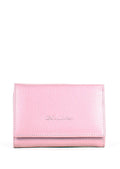 Cartera de piel italiana Morado 305-934