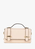 Bandolera de piel italiana Beige 4242-11-31