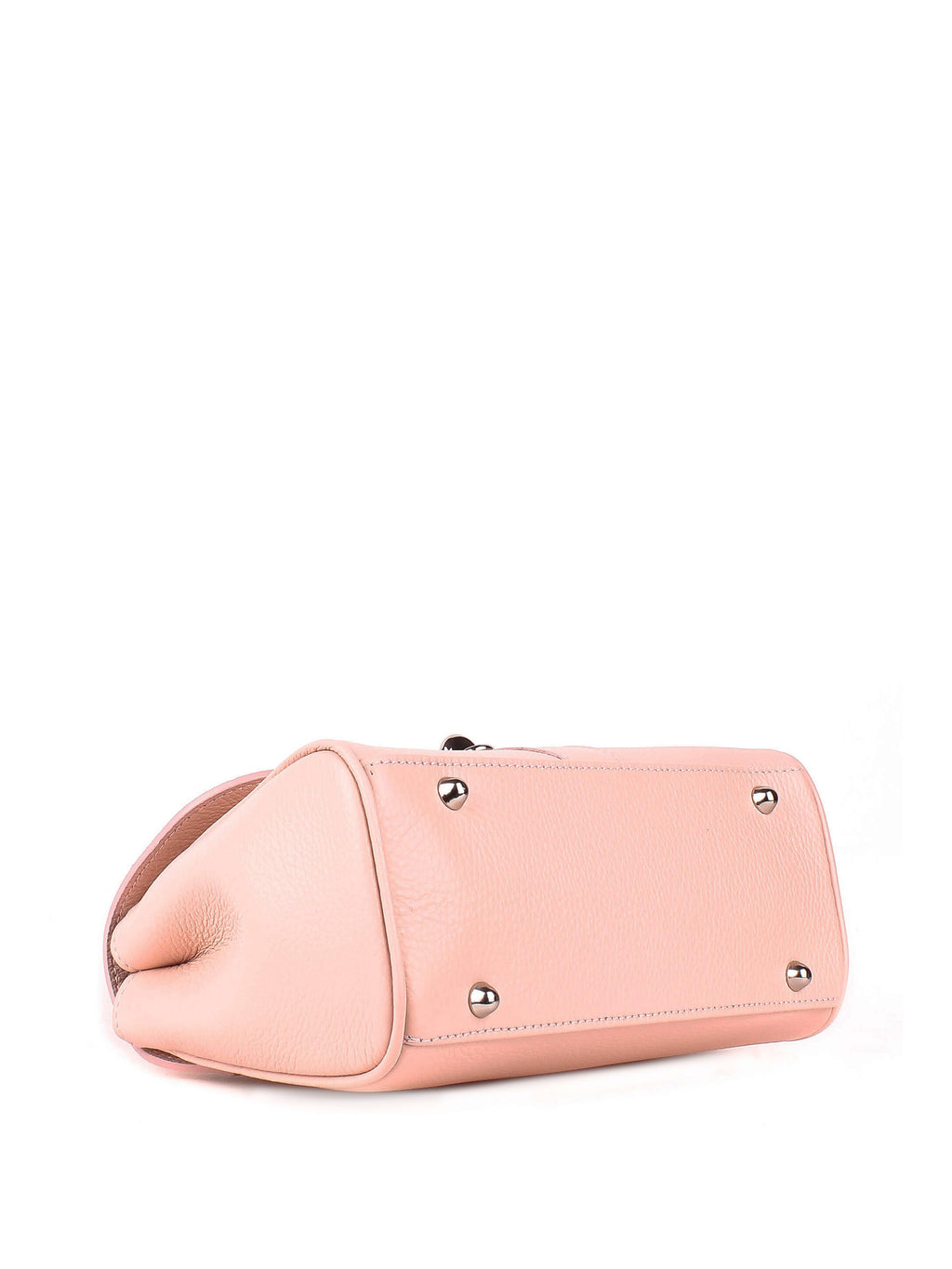 Bolso de mano de piel italiana Polvoriento 4222-09-32