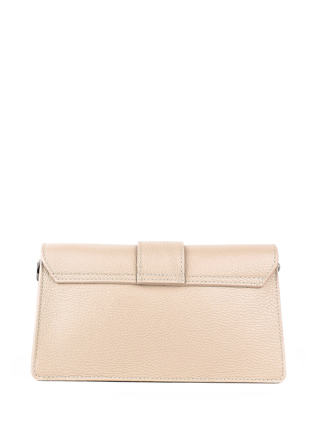 Bandolera de piel italiana Beige 6184-11-32