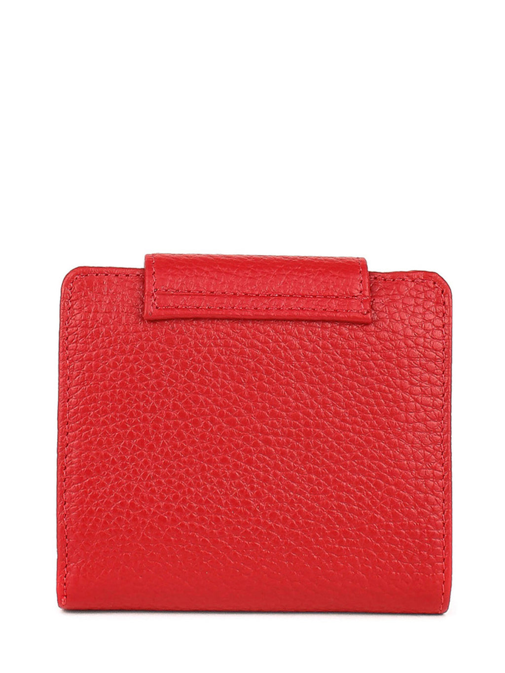 Cartera de piel italiana Rojo 1052-46-45