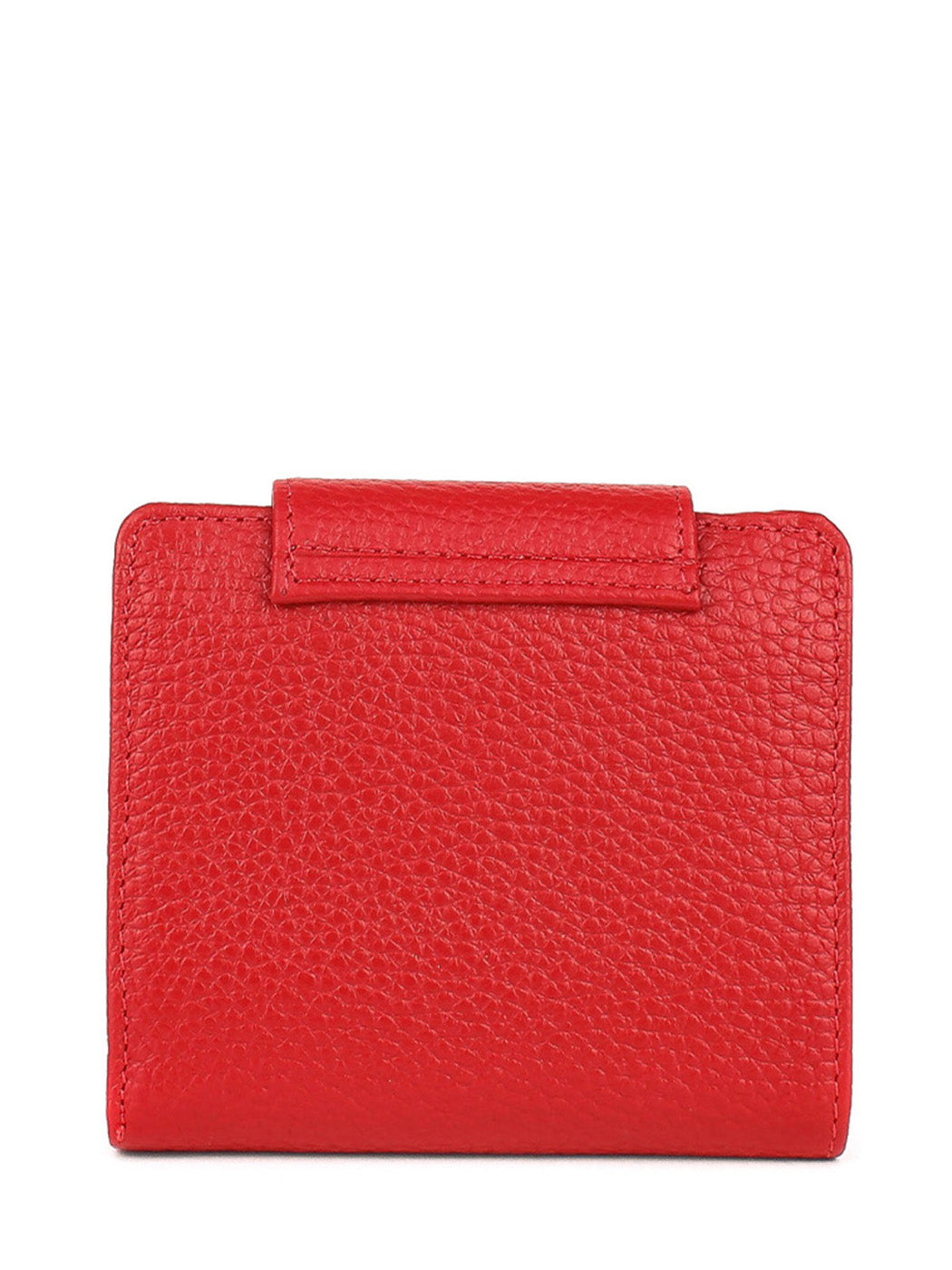 Cartera de piel italiana Rojo 1052-46-45