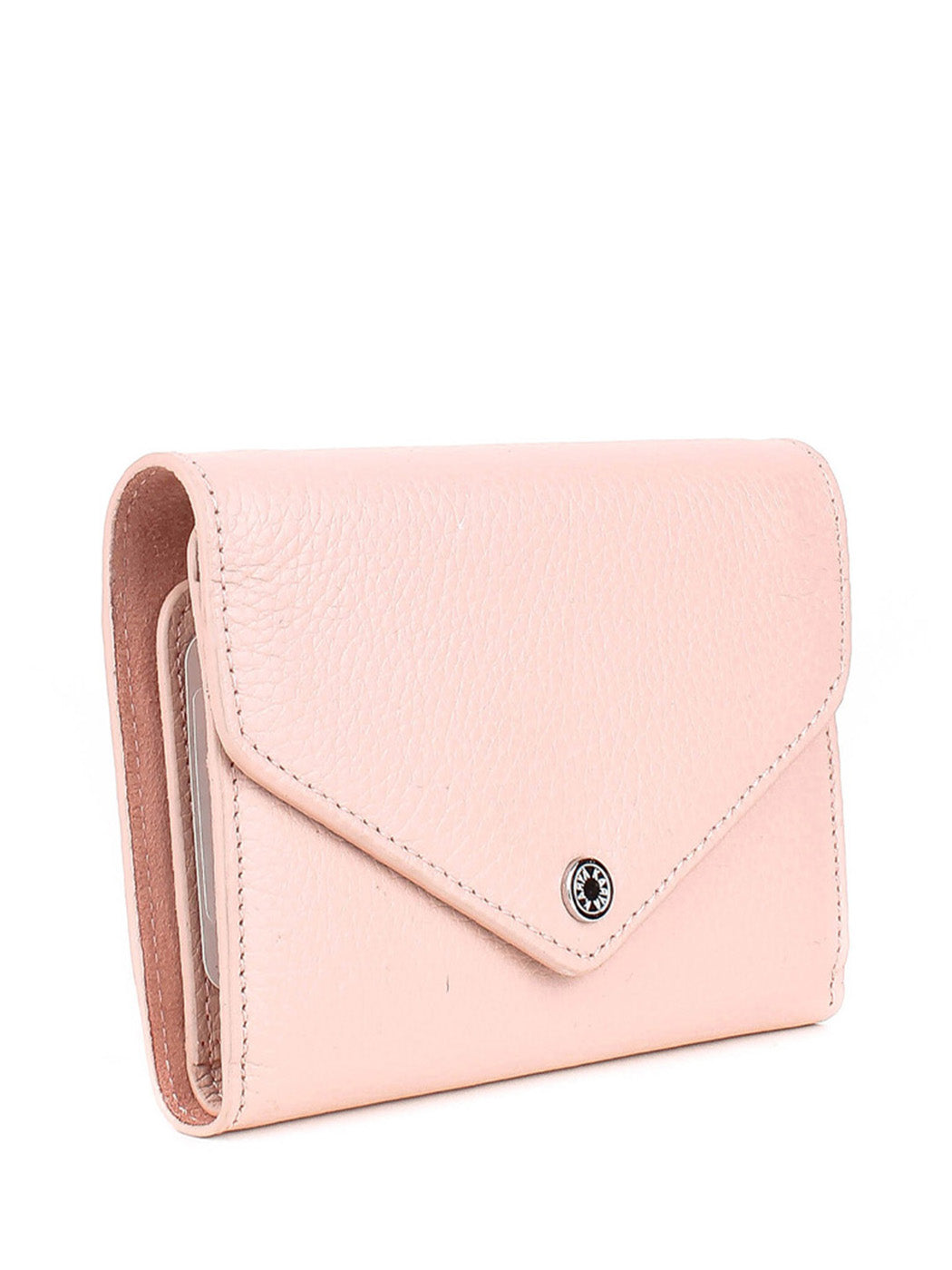 Cartera de piel italiana Polvoriento 1178-027