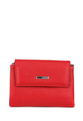 Cartera de piel italiana Rojo 1205-46-45