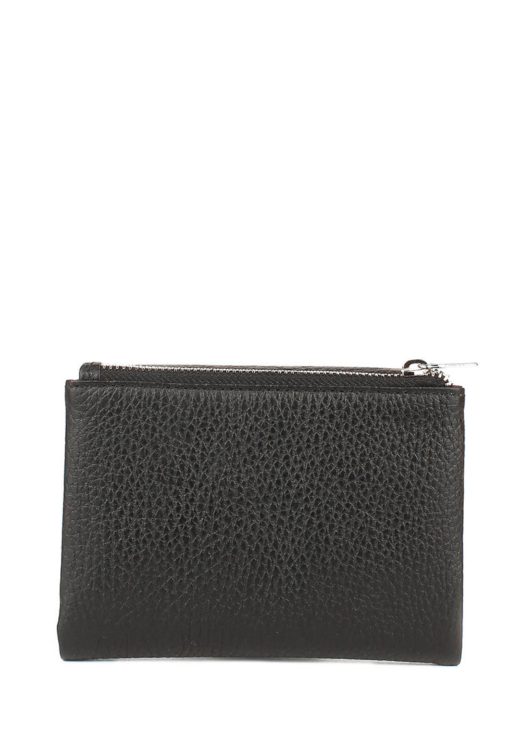 Cartera de piel italiana Negro 1205-45-46