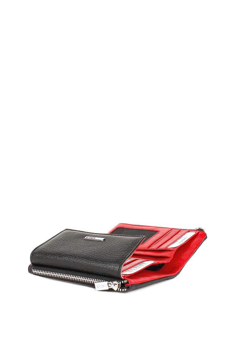 Cartera de piel italiana Negro 1205-45-46