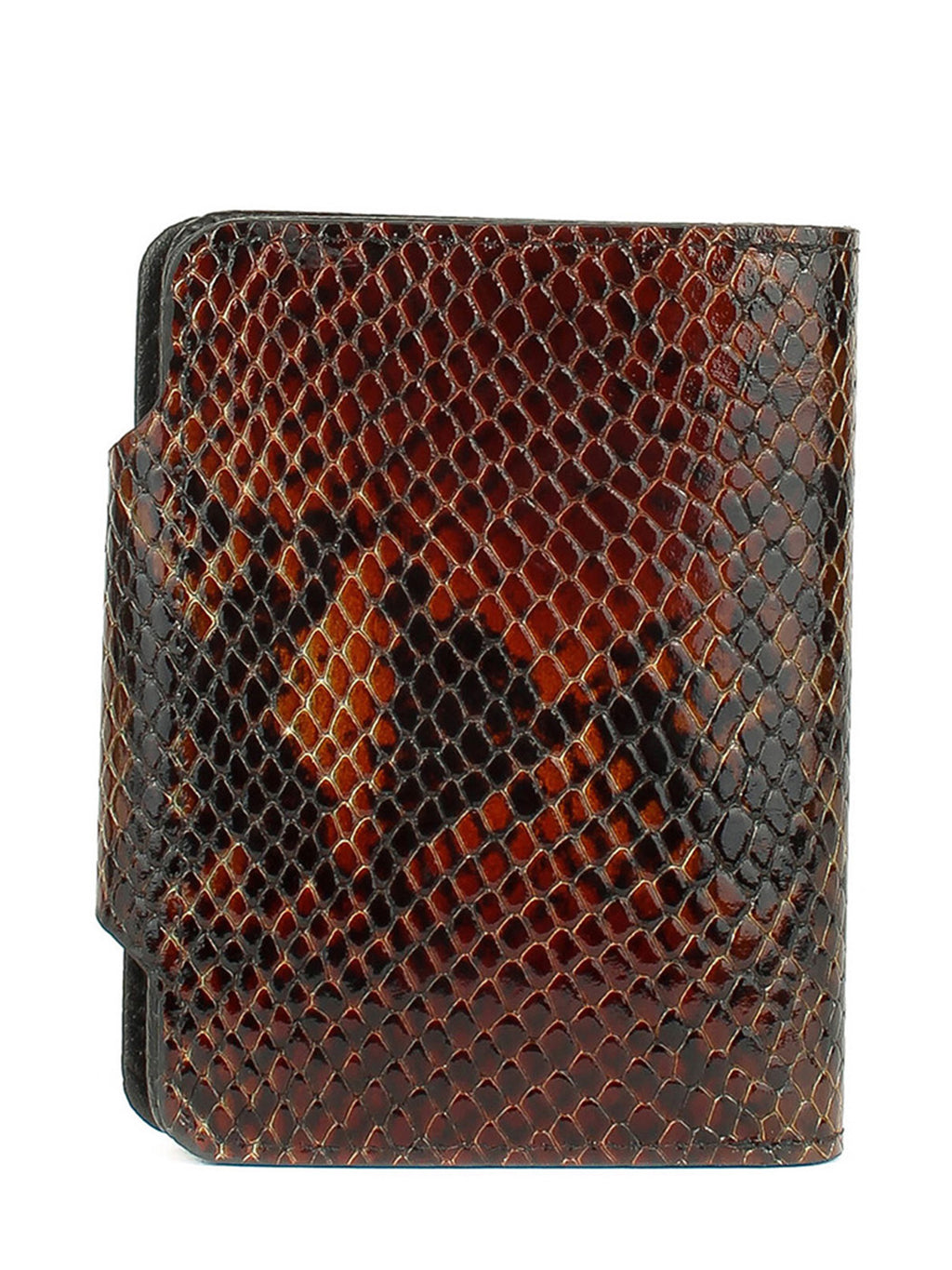 Cartera de piel italiana Verde 1216-540