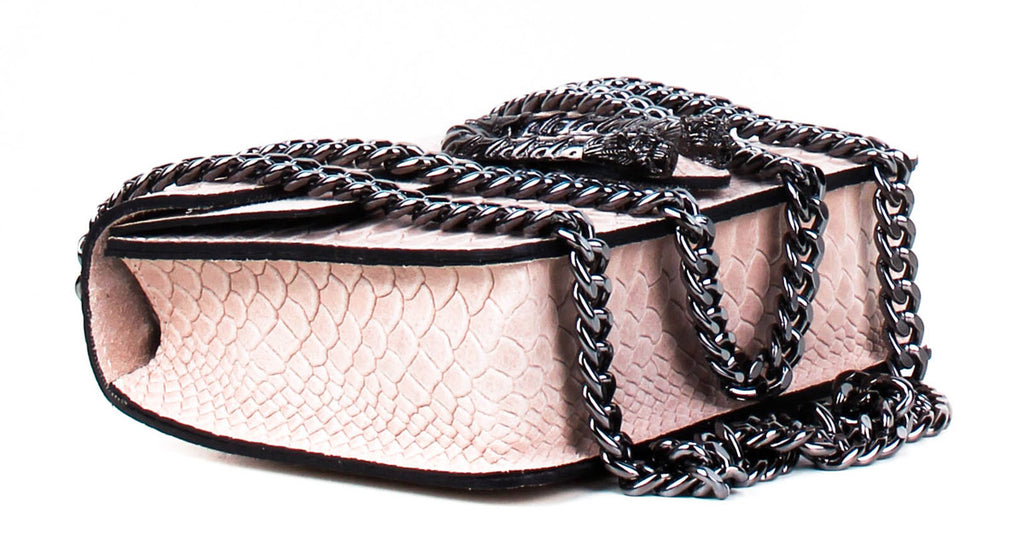 Bandolera de piel italiana Polvoriento 9638-09-35