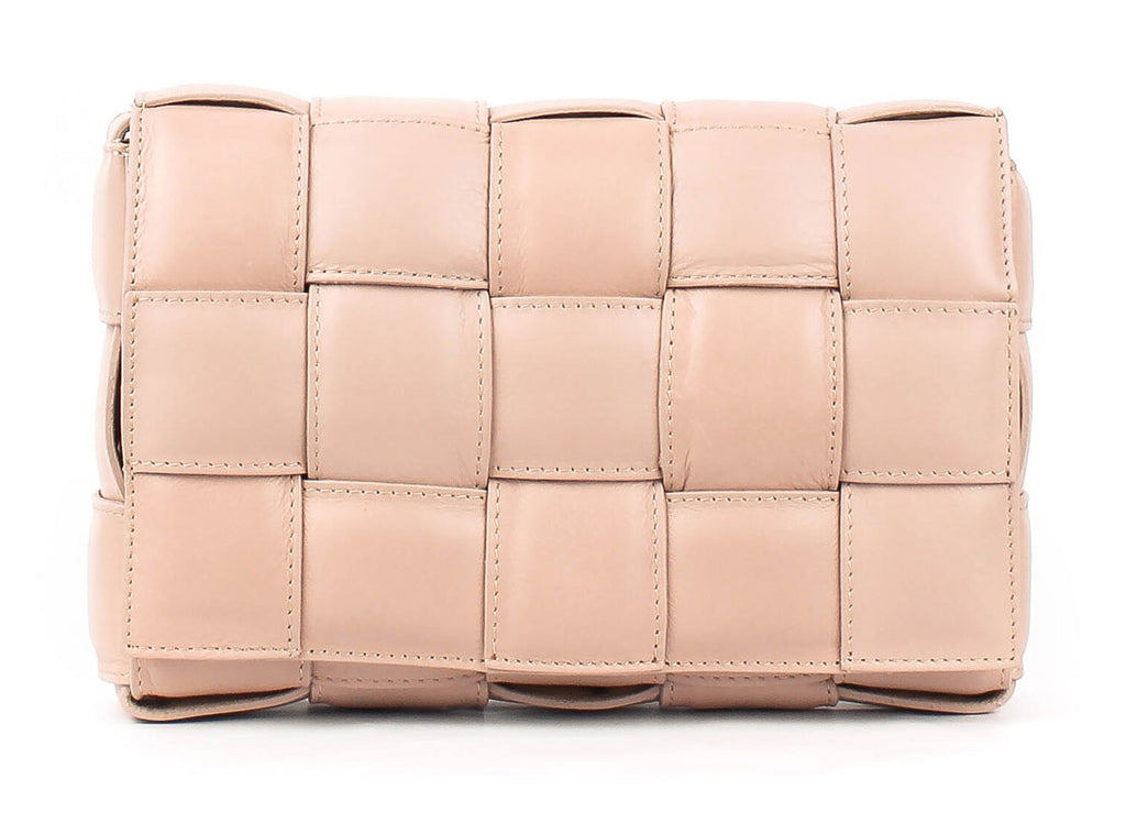 Bandolera de piel italiana Gris 2606-52-106