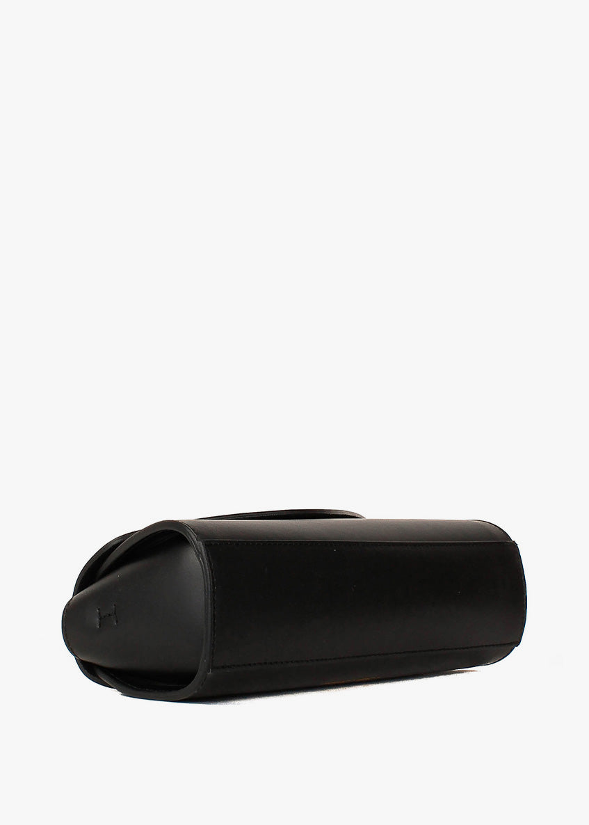 Bandolera de piel italiana Negro 8049-05-31