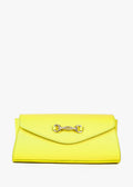 Bandolera de piel italiana Amarillo 8049-15-31