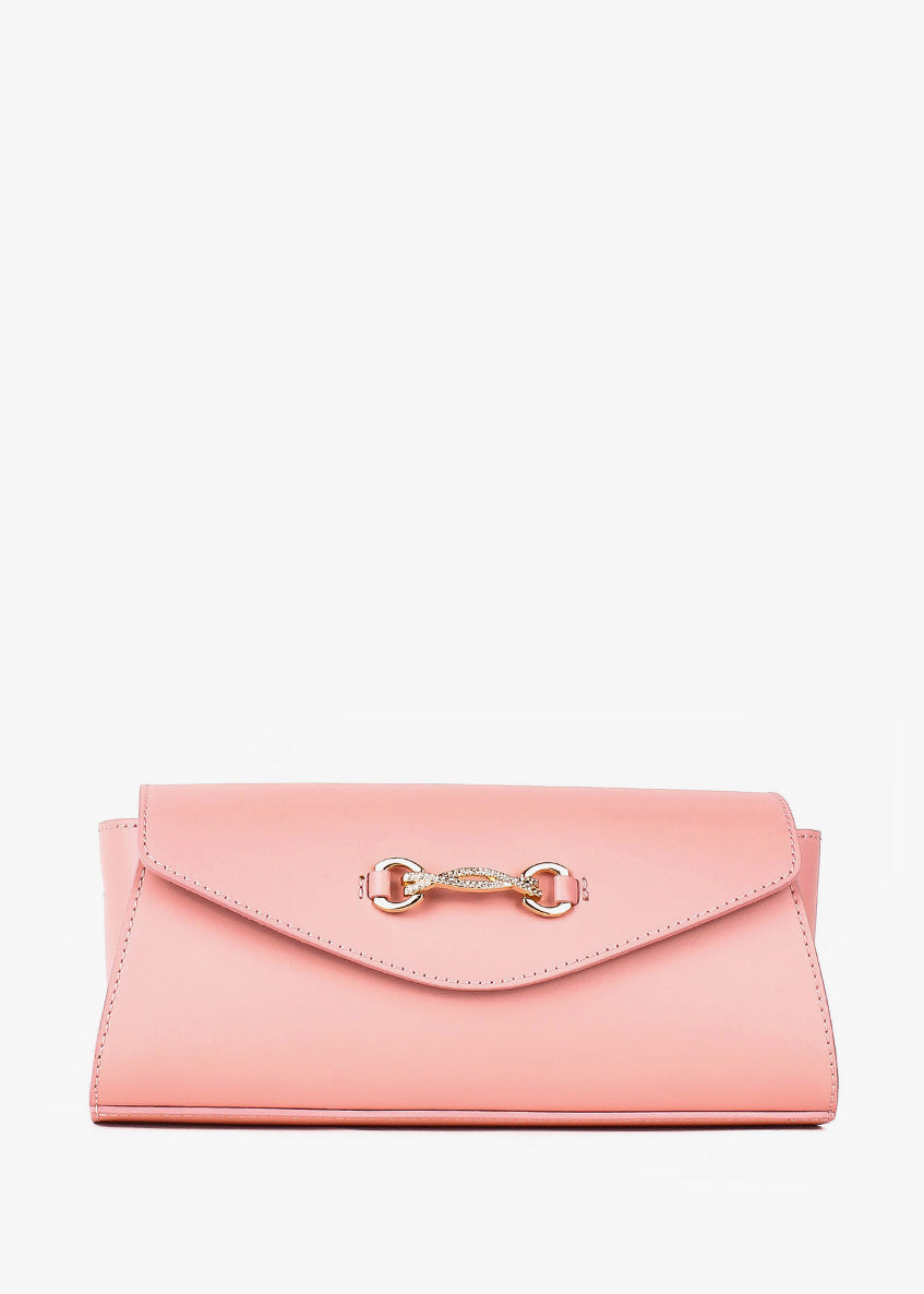 Bandolera de piel italiana Polvoriento 8049-09-31