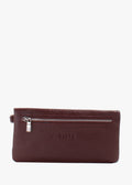 Cartera de piel italiana Burgoña 1201-243