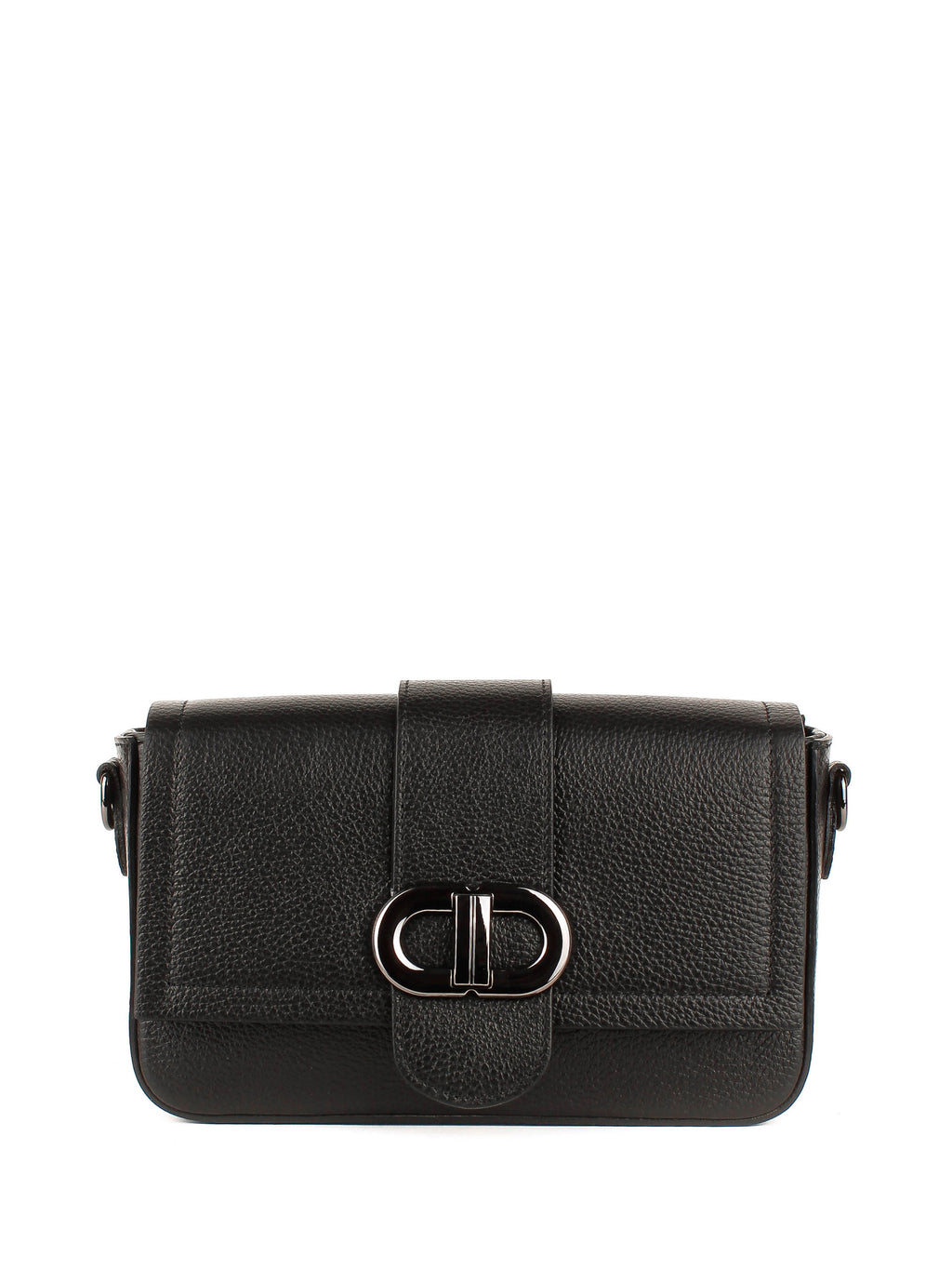 Bandolera de piel italiana Negro 5833-05-32