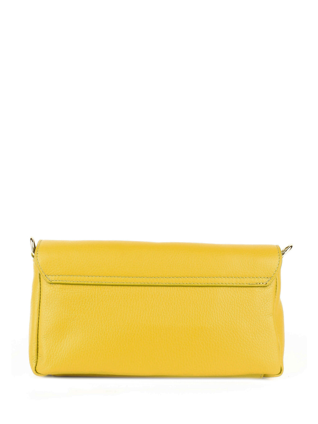 Bandolera de piel italiana Amarillo 4444-55-32