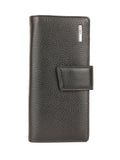 Cartera de piel italiana Negro 1184-45-46