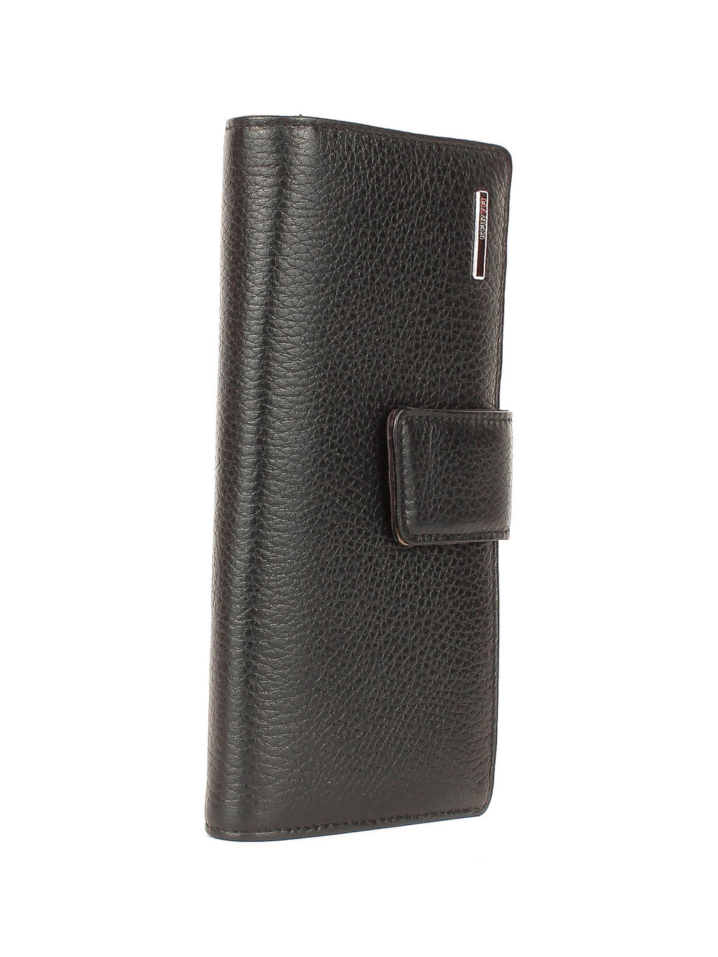 Cartera de piel italiana Negro 1184-45-46