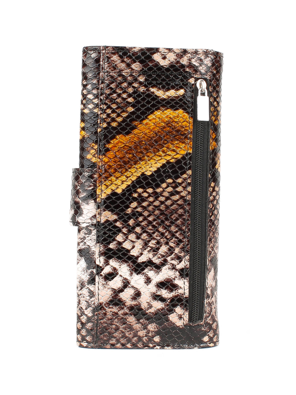 Cartera de piel italiana Amarillo 1184-064