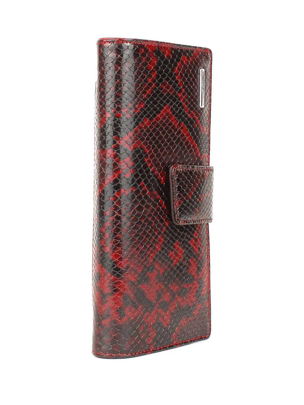 Cartera de piel italiana Burgoña 1184-529