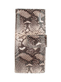 Cartera de piel italiana Gris 1184-541