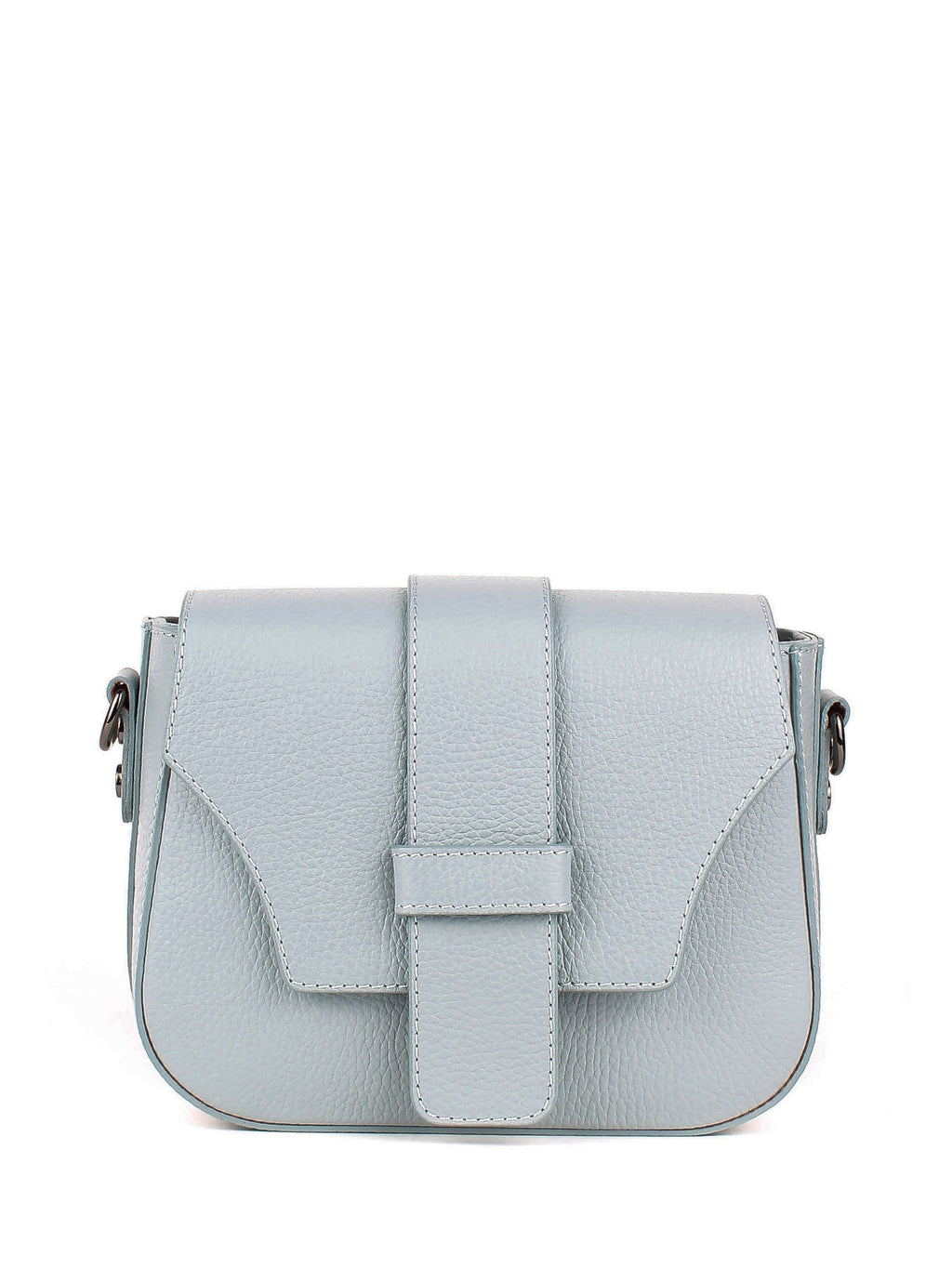 Bandolera de piel italiana Блакитний 3080-17-32