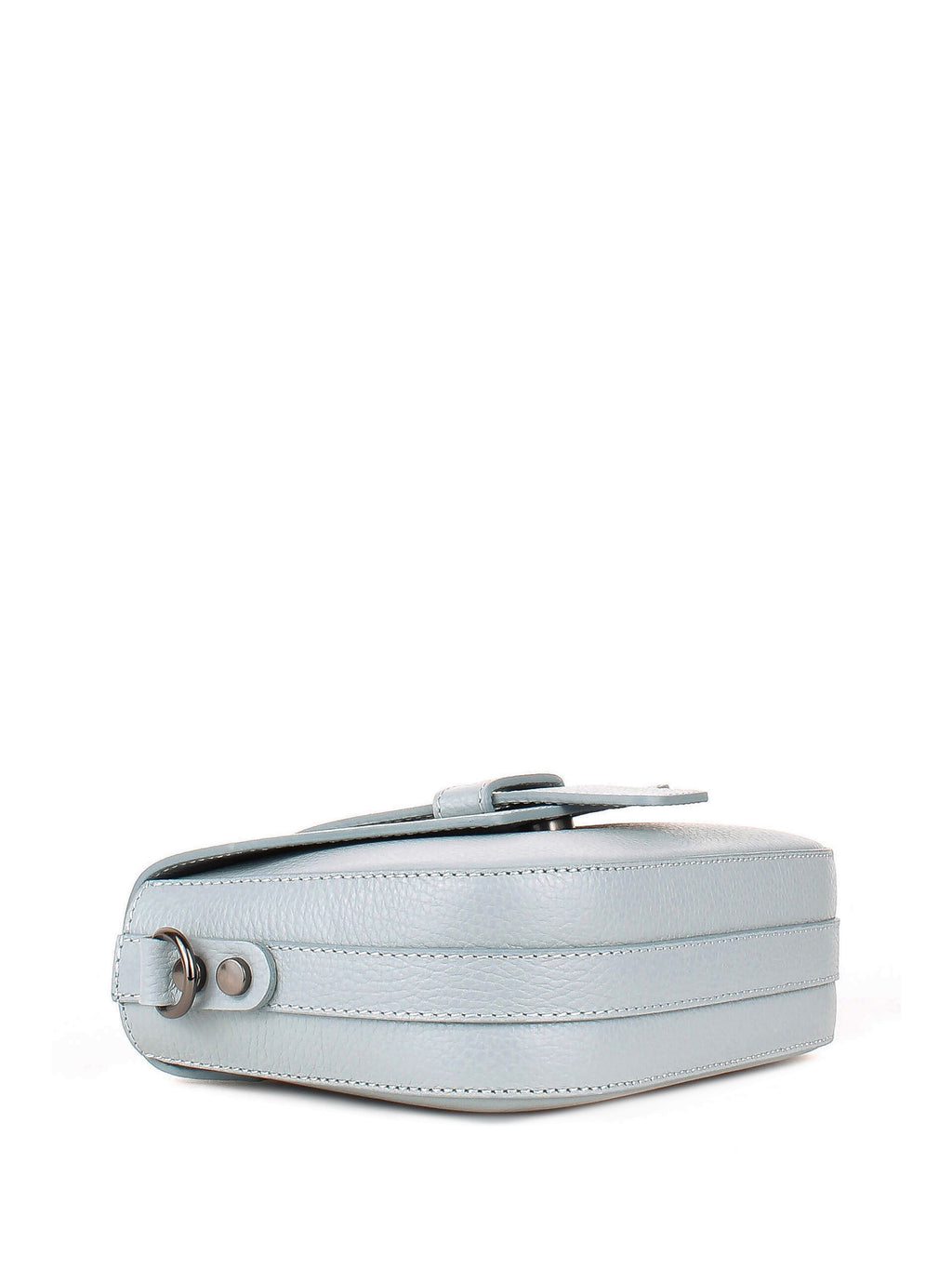 Bandolera de piel italiana Блакитний 3080-17-32