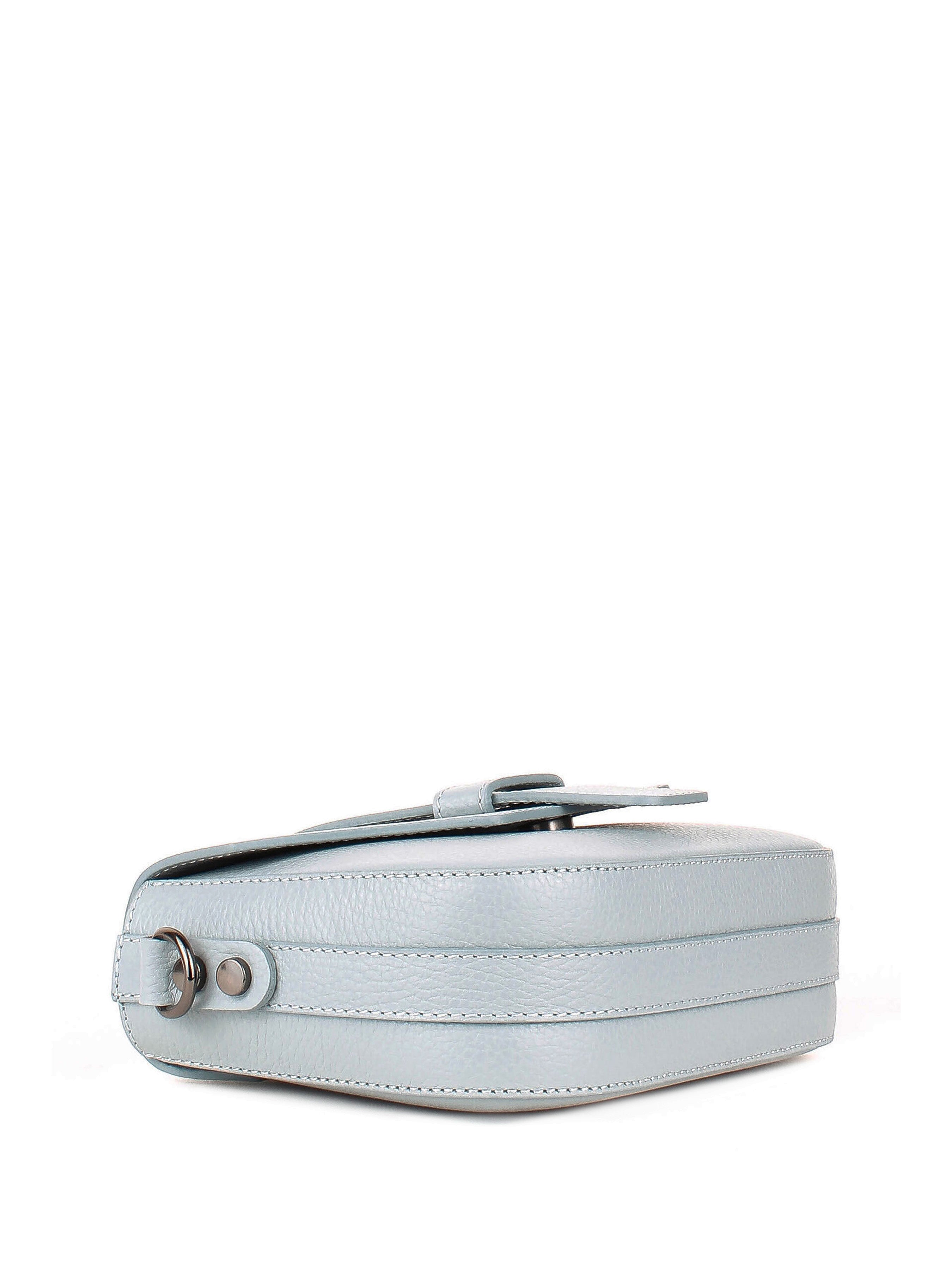 Bandolera de piel italiana Блакитний 3080-17-32