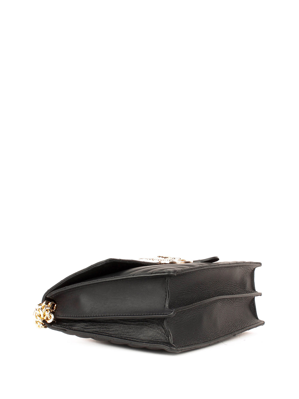 Bandolera de piel italiana Negro 1730-05-37