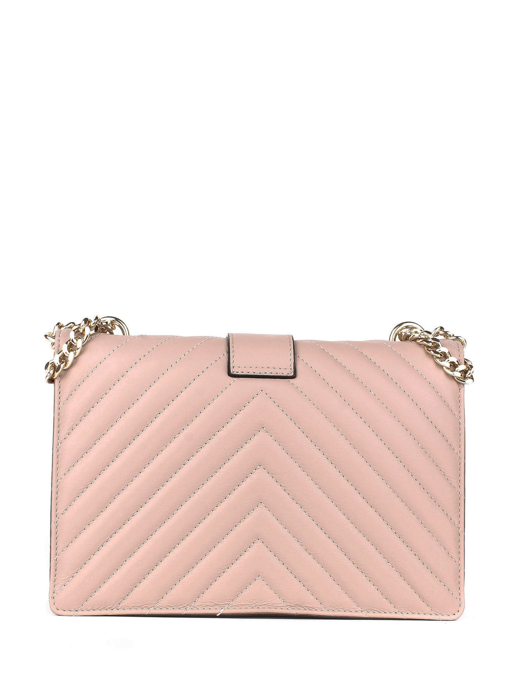 Bandolera de piel italiana Gris 1730-52-37