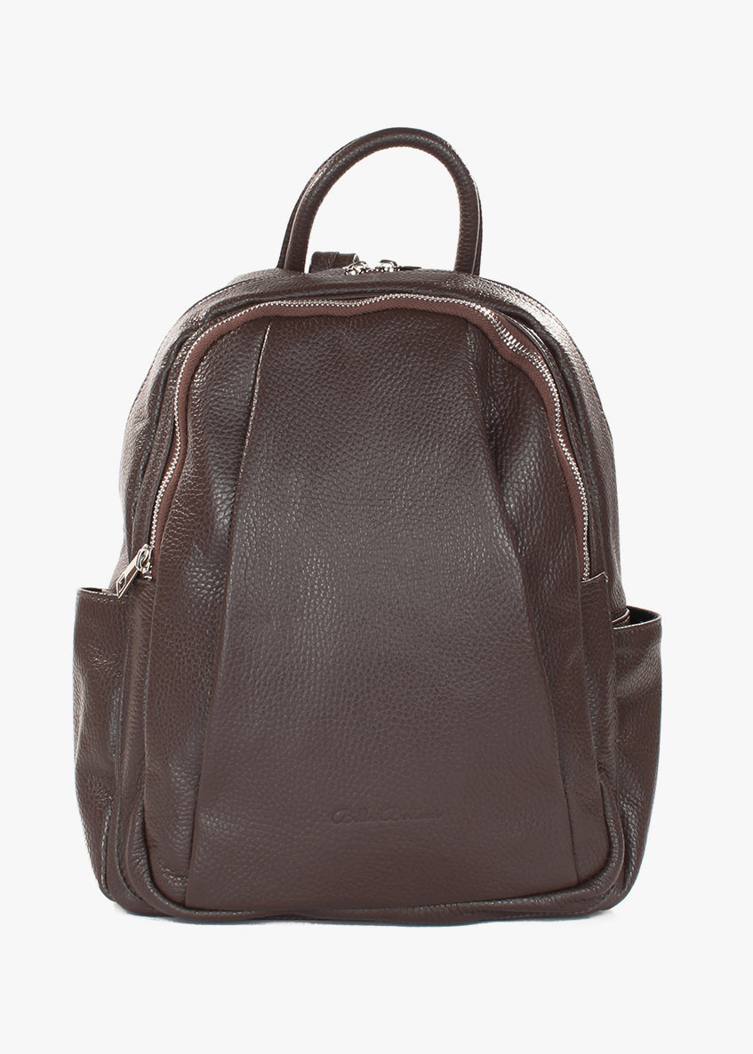 Mochila de piel italiana Marrón 1619-06-32